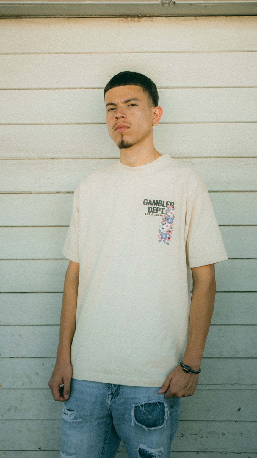 Gambler DPT Celebration Tee cream front